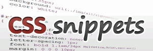 css-snippets css сниппеты