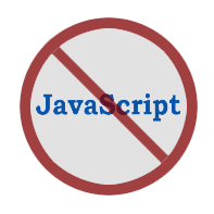 минимум javascript в коде