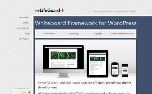 Whiteboard-wordpress-framework